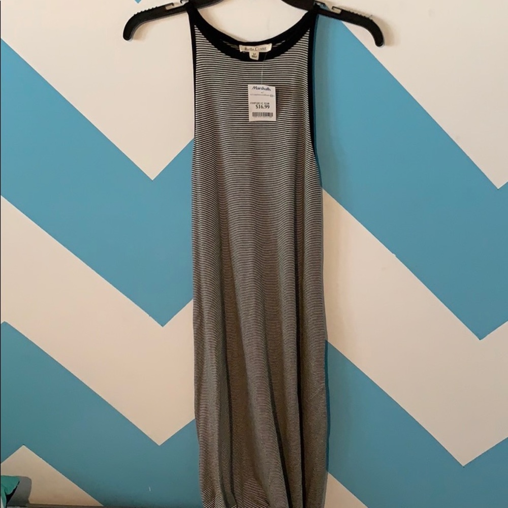 Black and White Maxi Dress